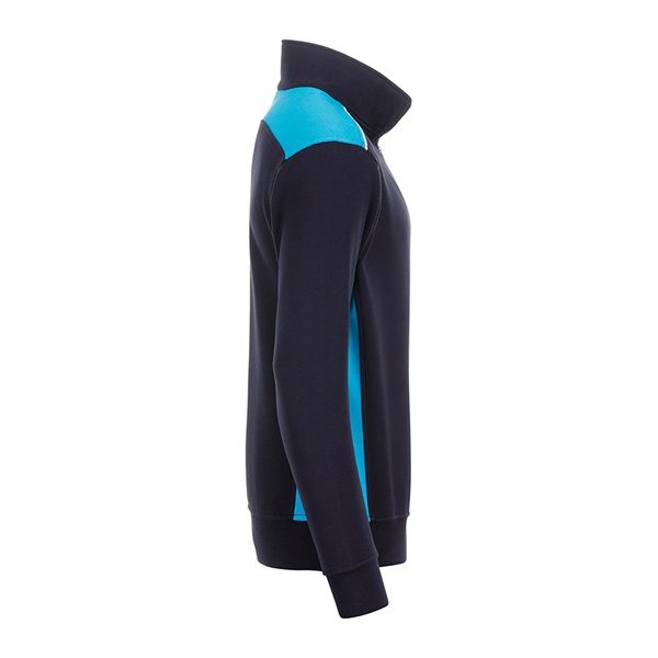 JN 868 - Easy-care sweatshirt korte rits - Afbeelding 5