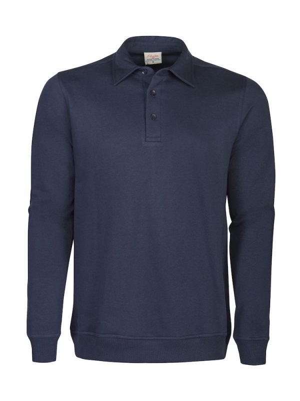 HOMERUN - Sweatshirt avec col polo