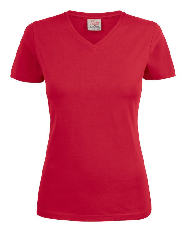 HEAVYV-NECKLADY - Aansluitende t-shirt
