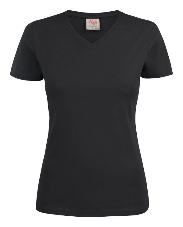 HEAVYV-NECKLADY - Aansluitende t-shirt - Afbeelding 3
