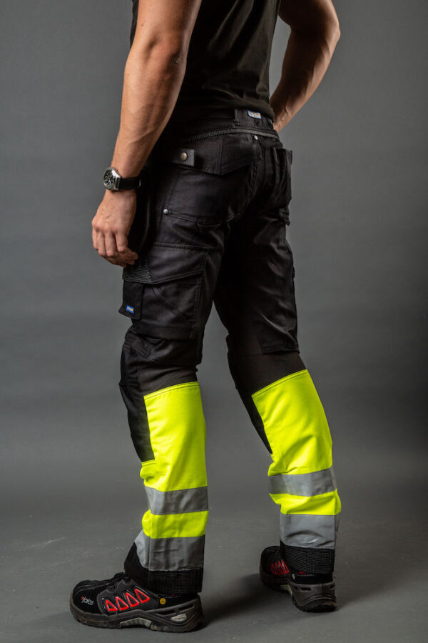 6524 - PROJOB BROEK MET HOLSTERZAKKEN EN FLUORESCERENDE BAND - Afbeelding 2