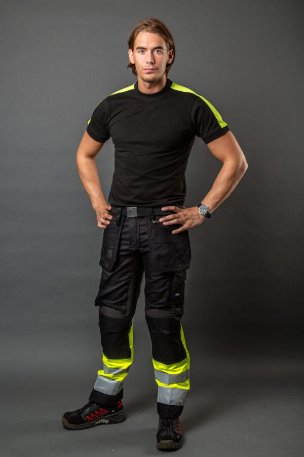 6524 - PROJOB BROEK MET HOLSTERZAKKEN EN FLUORESCERENDE BAND - Afbeelding 7