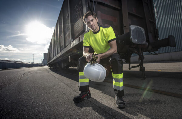 6524 - PROJOB BROEK MET HOLSTERZAKKEN EN FLUORESCERENDE BAND - Afbeelding 9