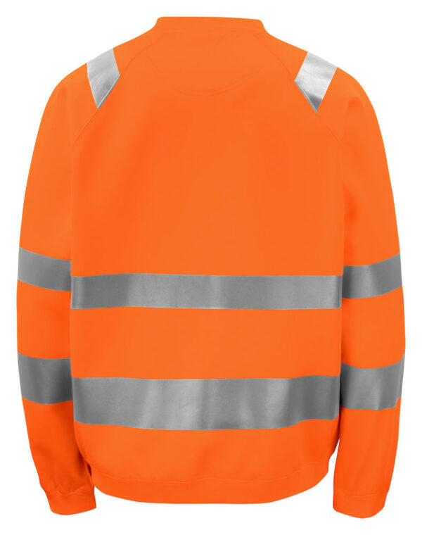 6106 SWEATSHIRT COL ROND POLYCOTON HV EN ISO 20471 CLASSE 3 – Image 6
