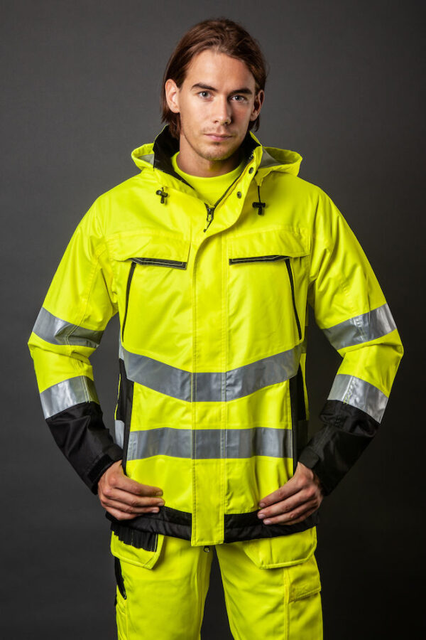 6441 - PARKA DOUBLEE PRIO - EN343 3/1 - EN ISO 20471 CLASSE 3 – Image 2