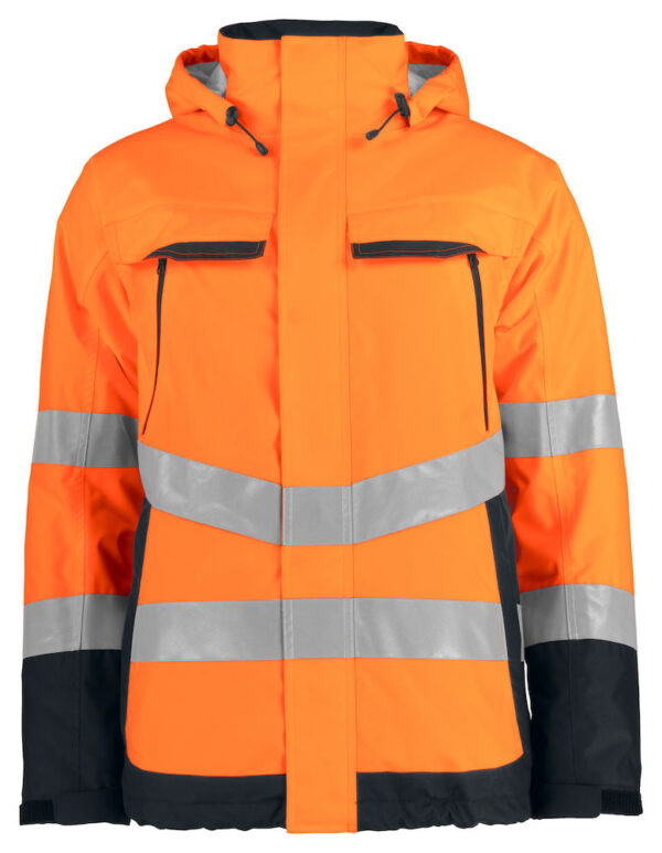 6441 - PARKA DOUBLEE PRIO - EN343 3/1 - EN ISO 20471 CLASSE 3