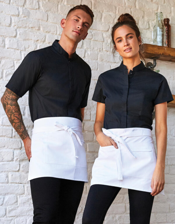 Chemise cintrée à col montant SSL – Image 2