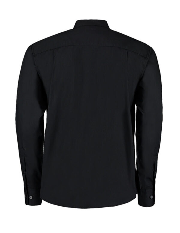 Chemise cintrée pour hommes avec col montant – Image 3